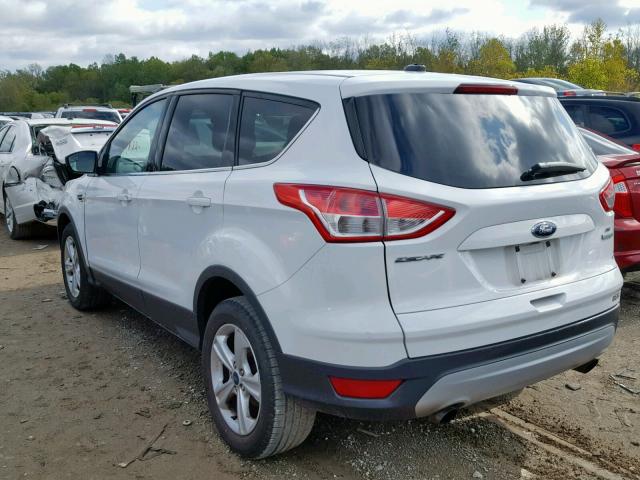 1FMCU0GX4DUD86971 - 2013 FORD ESCAPE SE WHITE photo 3