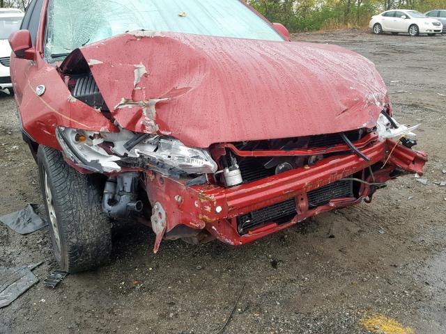 JHMCG6698YC020331 - 2000 HONDA ACCORD SE RED photo 9