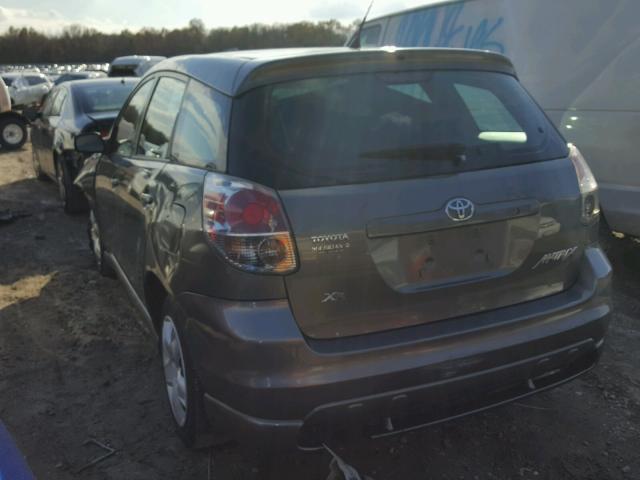 2T1KR32E66C604109 - 2006 TOYOTA COROLLA MA GRAY photo 3