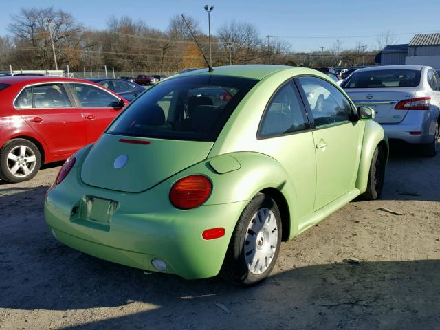 3VWBK31C05M409372 - 2005 VOLKSWAGEN NEW BEETLE GREEN photo 4