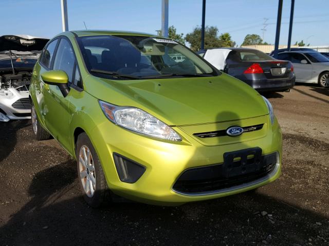 3FADP4EJ1BM116805 - 2011 FORD FIESTA SE GREEN photo 1