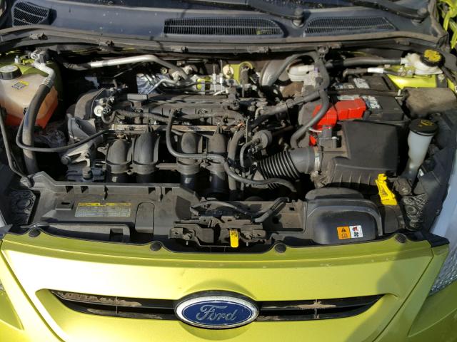 3FADP4EJ1BM116805 - 2011 FORD FIESTA SE GREEN photo 7