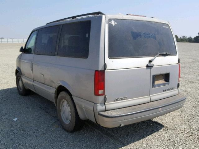 1GNDM19W1WB118582 - 1998 CHEVROLET ASTRO GRAY photo 3