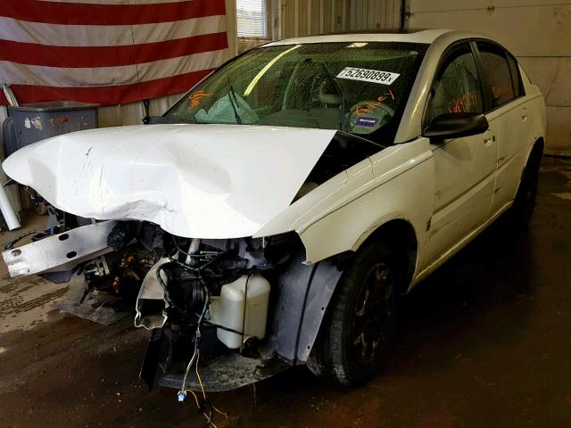 1G8AJ52FX3Z164981 - 2003 SATURN ION LEVEL WHITE photo 2