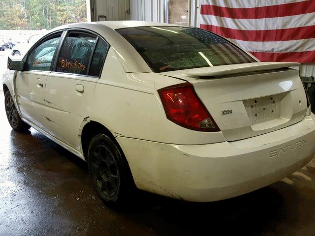 1G8AJ52FX3Z164981 - 2003 SATURN ION LEVEL WHITE photo 3