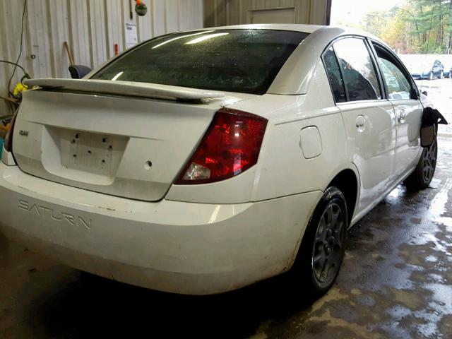 1G8AJ52FX3Z164981 - 2003 SATURN ION LEVEL WHITE photo 4