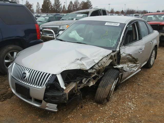 1MEHM40W48G622721 - 2008 MERCURY SABLE LUXU SILVER photo 2