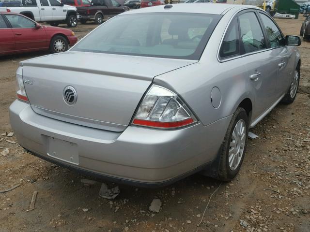 1MEHM40W48G622721 - 2008 MERCURY SABLE LUXU SILVER photo 4