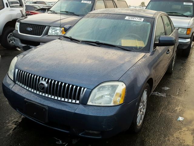 1MEHM42135G614655 - 2005 MERCURY MONTEGO PR BLUE photo 2