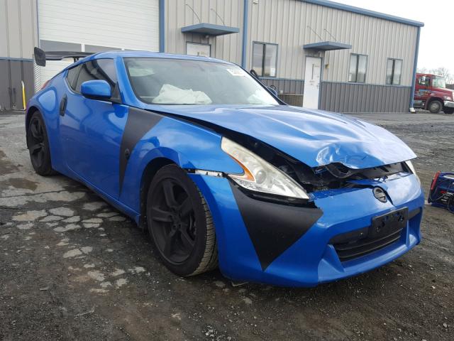 JN1AZ44EX9M409266 - 2009 NISSAN 370Z BLUE photo 1