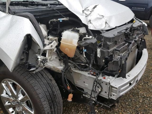 2FMDK3JC1EBA34150 - 2014 FORD EDGE SEL WHITE photo 9