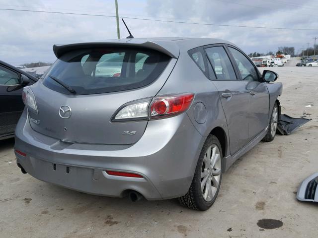 JM1BL1H66A1183270 - 2010 MAZDA 3 S SILVER photo 4