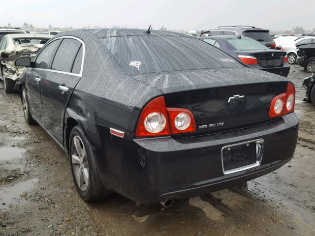1G1ZE5EB2AF273545 - 2010 CHEVROLET MALIBU LTZ 黑色 照片 3