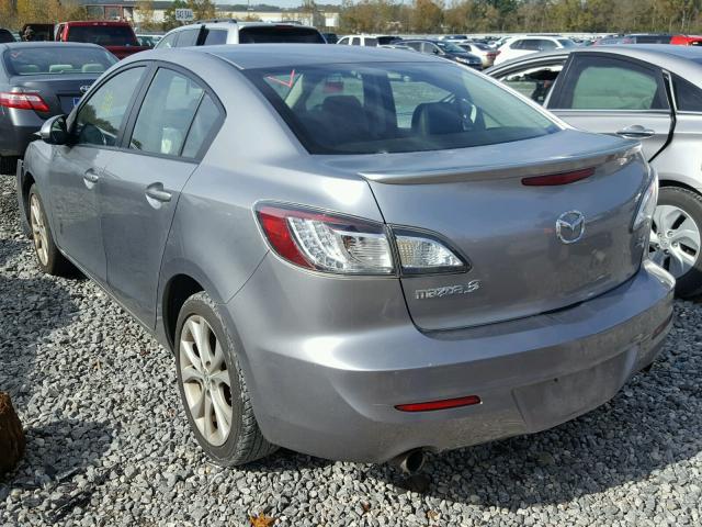 JM1BL1S6XA1313012 - 2010 MAZDA 3 S GRAY photo 3