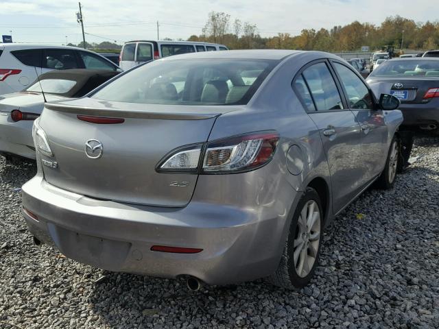 JM1BL1S6XA1313012 - 2010 MAZDA 3 S GRAY photo 4