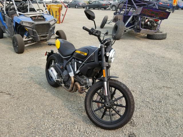 ML015ANM2GT005362 - 2016 DUCATI SCRAMBLER BLACK photo 1