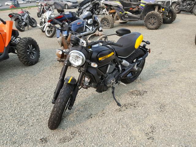 ML015ANM2GT005362 - 2016 DUCATI SCRAMBLER BLACK photo 2