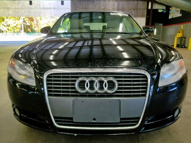 WAUDF48H98K015529 - 2008 AUDI A4 2.0T CA BLACK photo 9