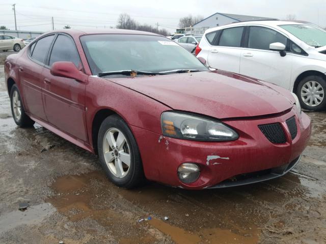 2G2WP552461101573 - 2006 PONTIAC GRAND PRIX Қызыл фото 1