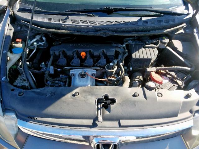 2HGFA16808H342728 - 2008 HONDA CIVIC EX BROWN photo 7