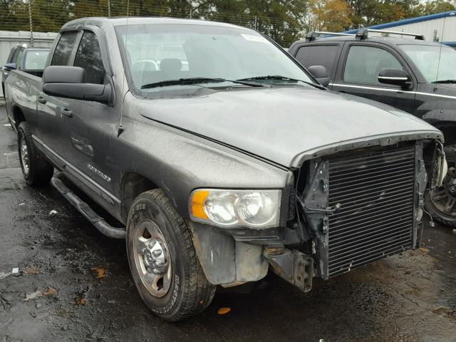 3D7KR28C45G746257 - 2005 DODGE RAM 2500 S GRAY photo 1