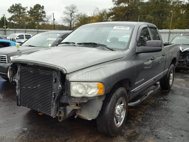 3D7KR28C45G746257 - 2005 DODGE RAM 2500 S GRAY photo 2