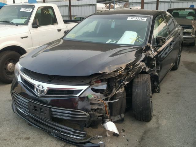 4T1BK1EB6FU137704 - 2015 TOYOTA AVALON XLE BLACK photo 2