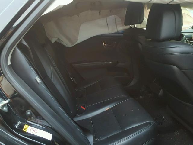 4T1BK1EB6FU137704 - 2015 TOYOTA AVALON XLE BLACK photo 6