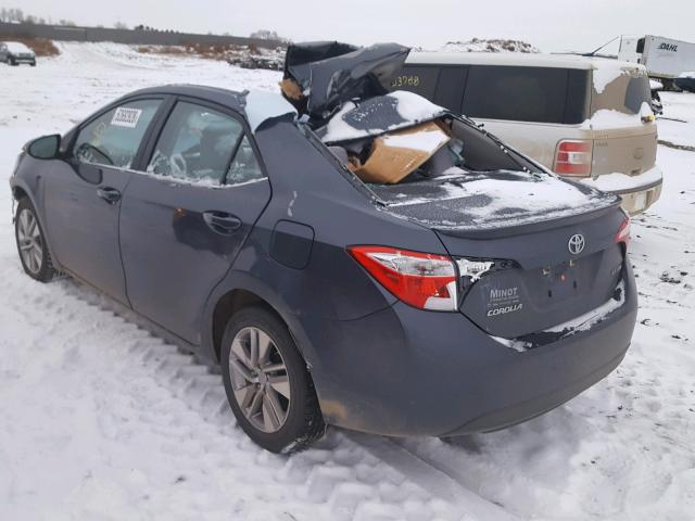 5YFBPRHE6GP557892 - 2016 TOYOTA COROLLA EC 灰色 照片 3