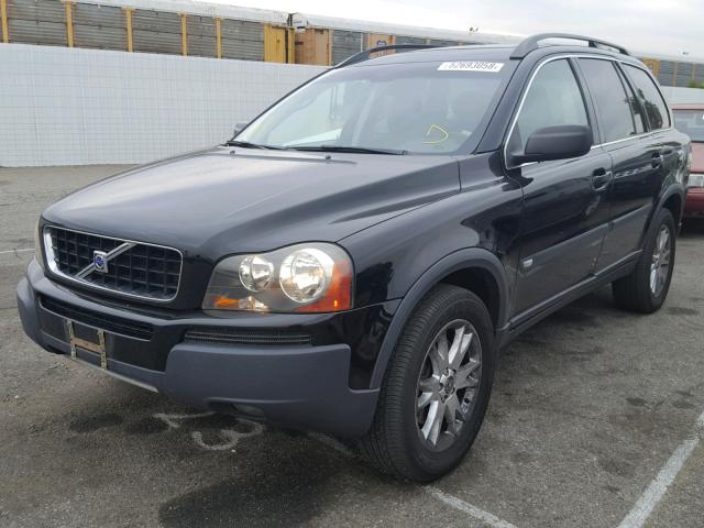 YV1CZ592X51209262 - 2005 VOLVO XC90 BLACK photo 2