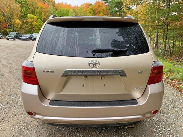 JTEES43A782005980 - 2008 TOYOTA HIGHLANDER TAN photo 8