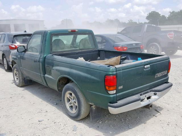 4F4YR12C9XTM18255 - 1999 MAZDA B2500 GREEN photo 3