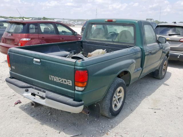 4F4YR12C9XTM18255 - 1999 MAZDA B2500 GREEN photo 4