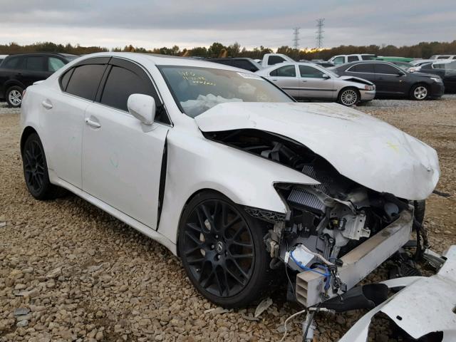 JTHBE262675011871 - 2007 LEXUS IS 350 WHITE photo 1