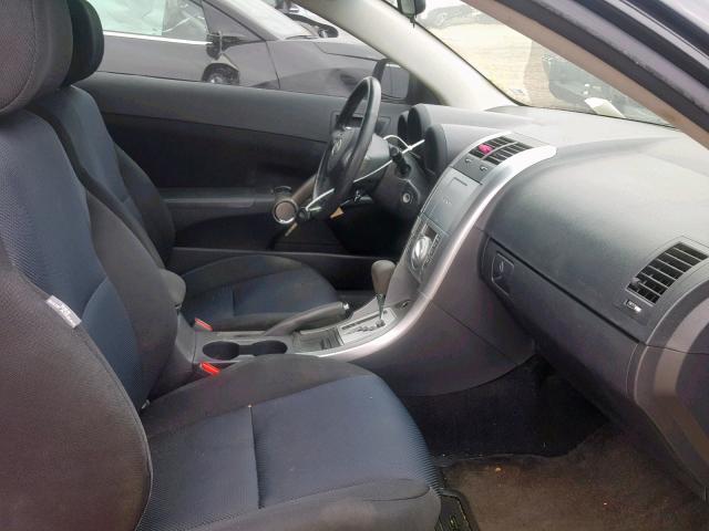 JTKDE167090284698 - 2009 TOYOTA SCION TC შავი ფოტო 5