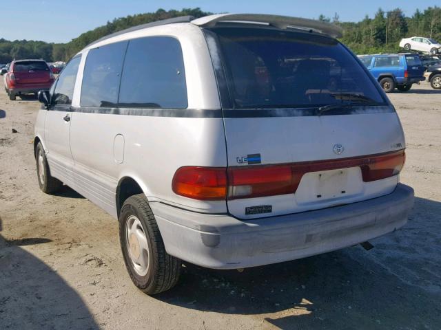 JT3AC12R7N1030714 - 1992 TOYOTA PREVIA LE SILVER photo 3