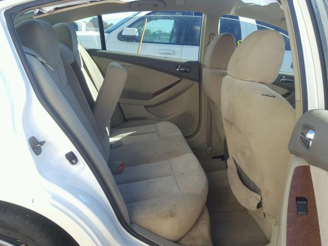 1N4BL21E49C127695 - 2009 NISSAN ALTIMA 3.5 WHITE photo 6