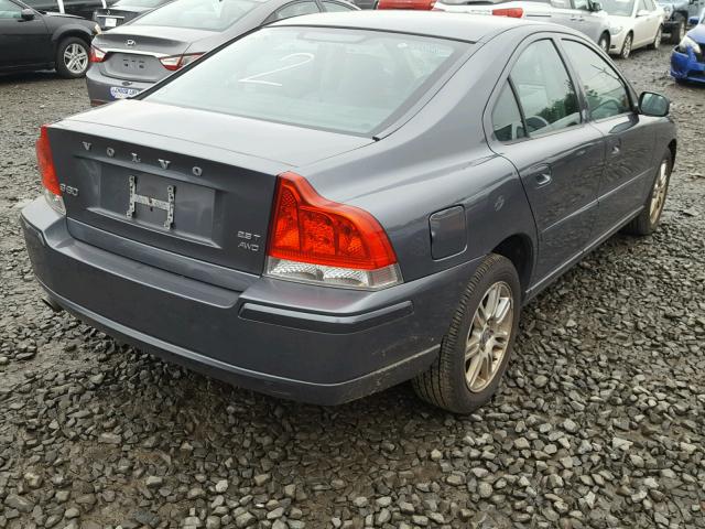 YV1RH592792722983 - 2009 VOLVO S60 2.5T CHARCOAL photo 4