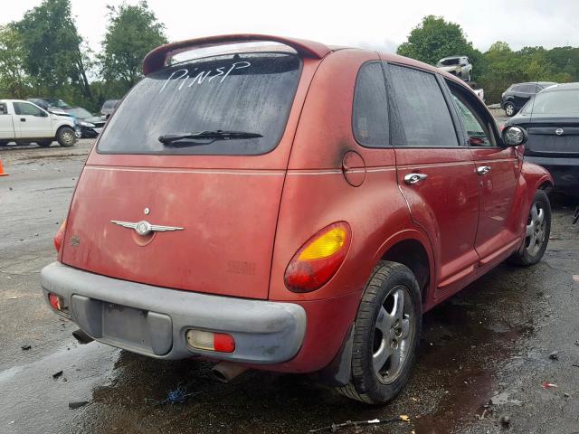 3C8FY68B92T301026 - 2002 CHRYSLER PT CRUISER BURGUNDY photo 4