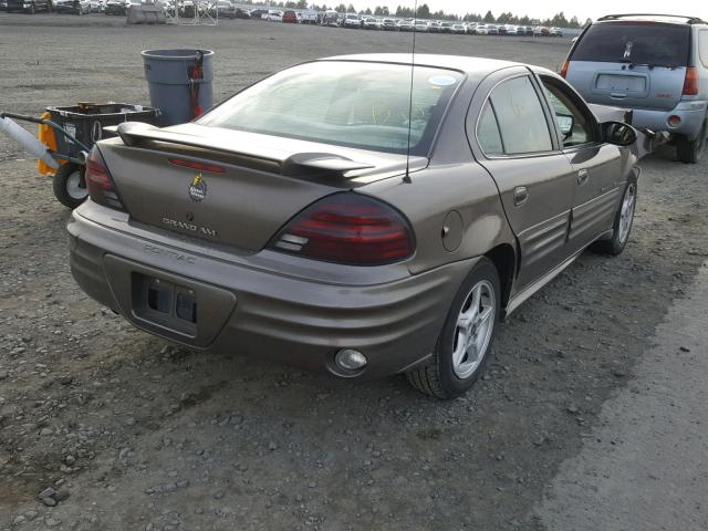 1G2NE52F92C146201 - 2002 PONTIAC GRAND AM S BROWN photo 4