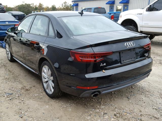 WAUKMAF45JA122326 - 2018 AUDI A4 ULTRA P BLACK photo 3