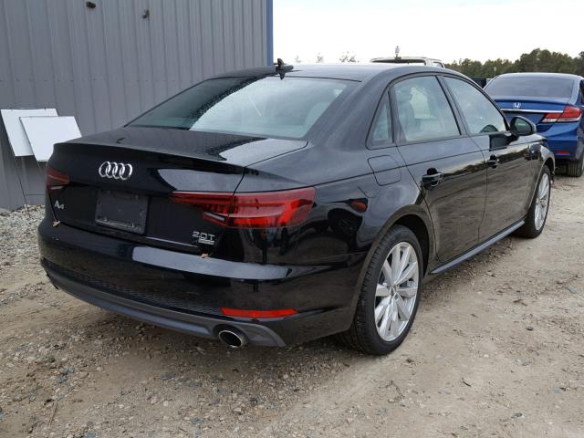 WAUKMAF45JA122326 - 2018 AUDI A4 ULTRA P BLACK photo 4