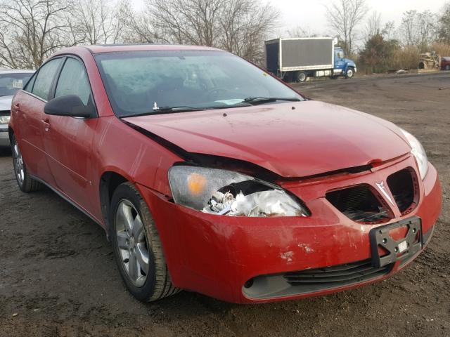 1G2ZH558X64242909 - 2006 PONTIAC G6 GT RED photo 1