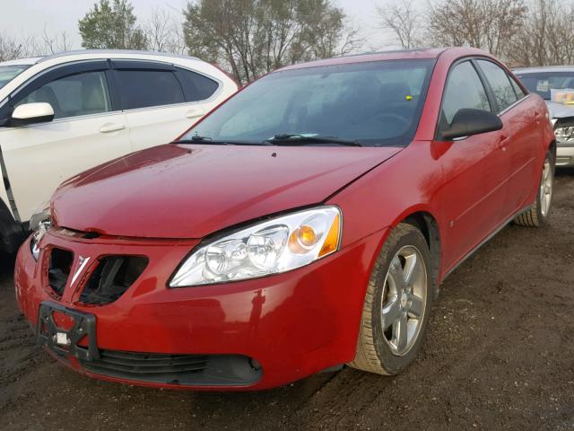 1G2ZH558X64242909 - 2006 PONTIAC G6 GT RED photo 2