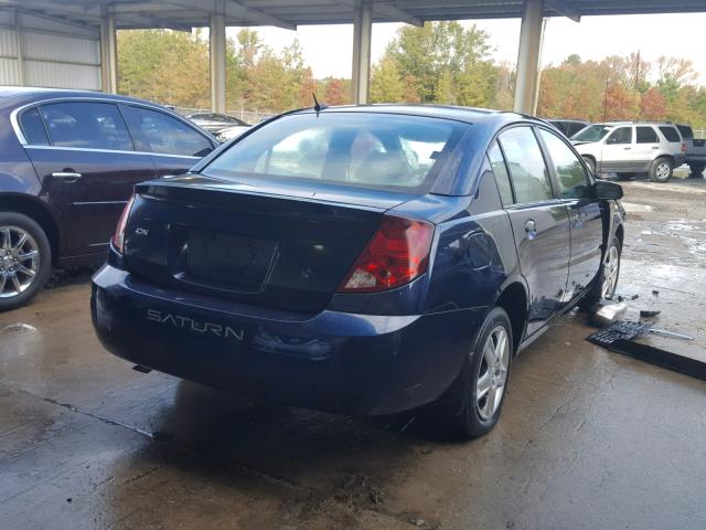 1G8AJ55F07Z165591 - 2007 SATURN ION LEVEL BLUE photo 4