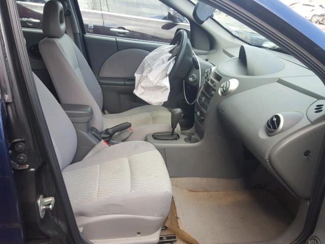 1G8AJ55F07Z165591 - 2007 SATURN ION LEVEL BLUE photo 5