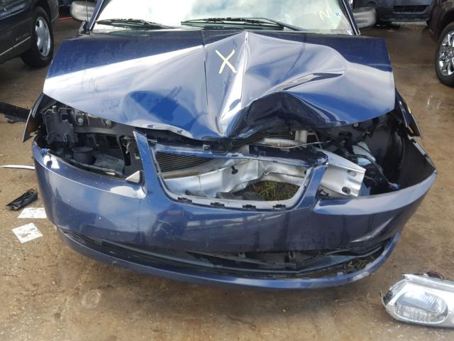 1G8AJ55F07Z165591 - 2007 SATURN ION LEVEL BLUE photo 9