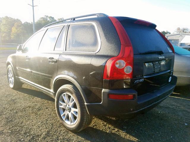 YV4CZ852X61306375 - 2006 VOLVO XC90 V8 BLACK photo 3