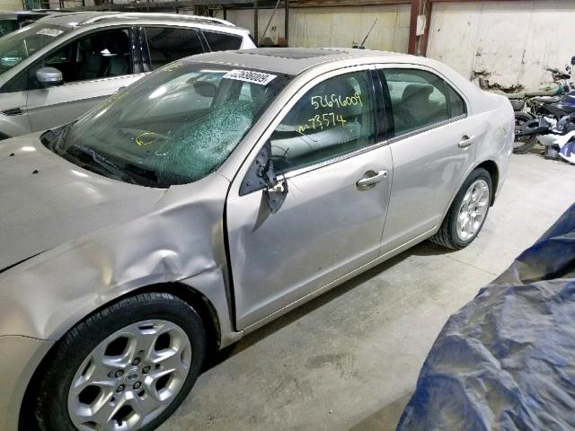 3FAHP0HA4AR387848 - 2010 FORD FUSION SE SILVER photo 9