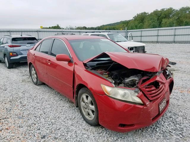 4T4BE46K38R034272 - 2008 TOYOTA CAMRY CE RED photo 1